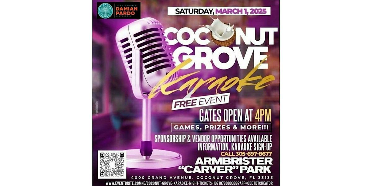 Coconut Grove Karaoke Night