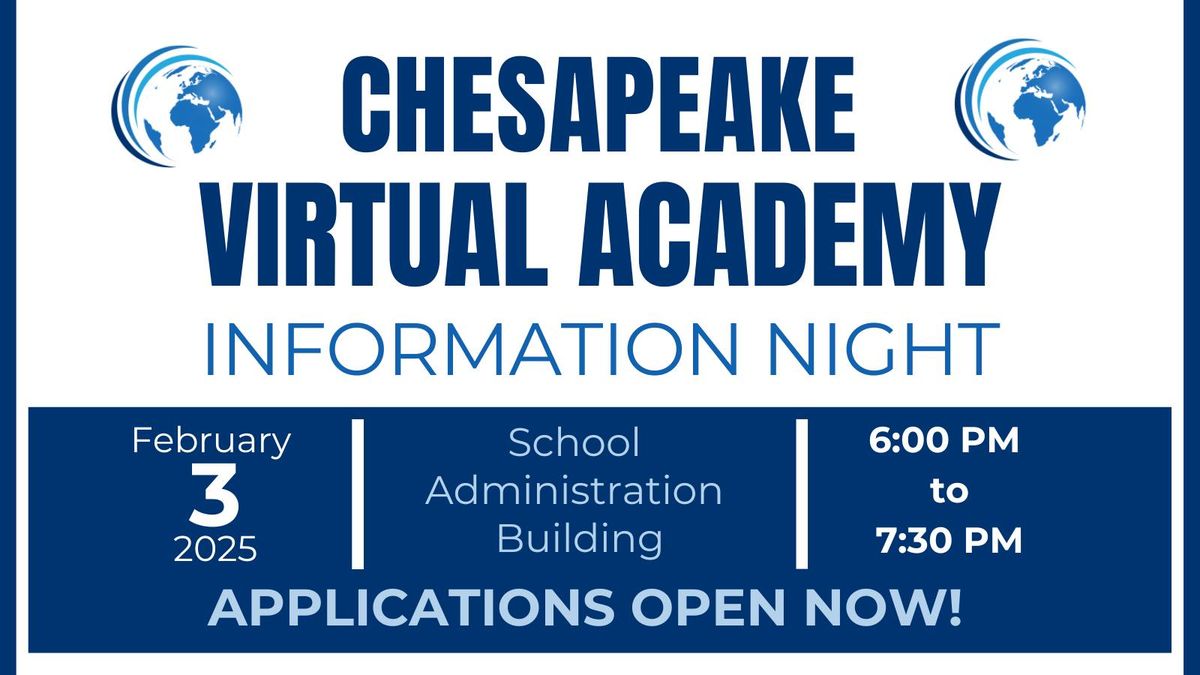 Chesapeake Virtual Academy Information Night