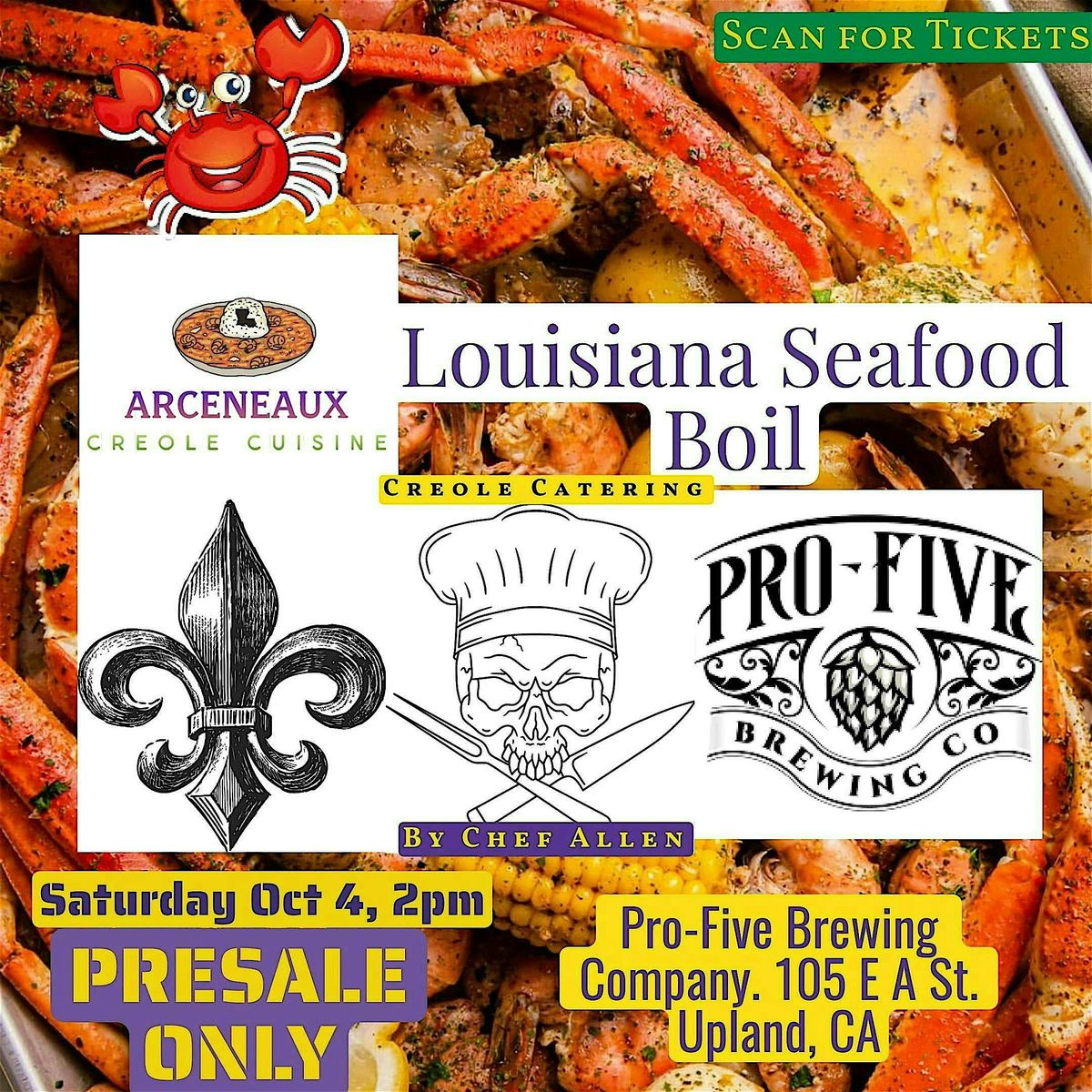 Louisiana  crab  boil and craft beer