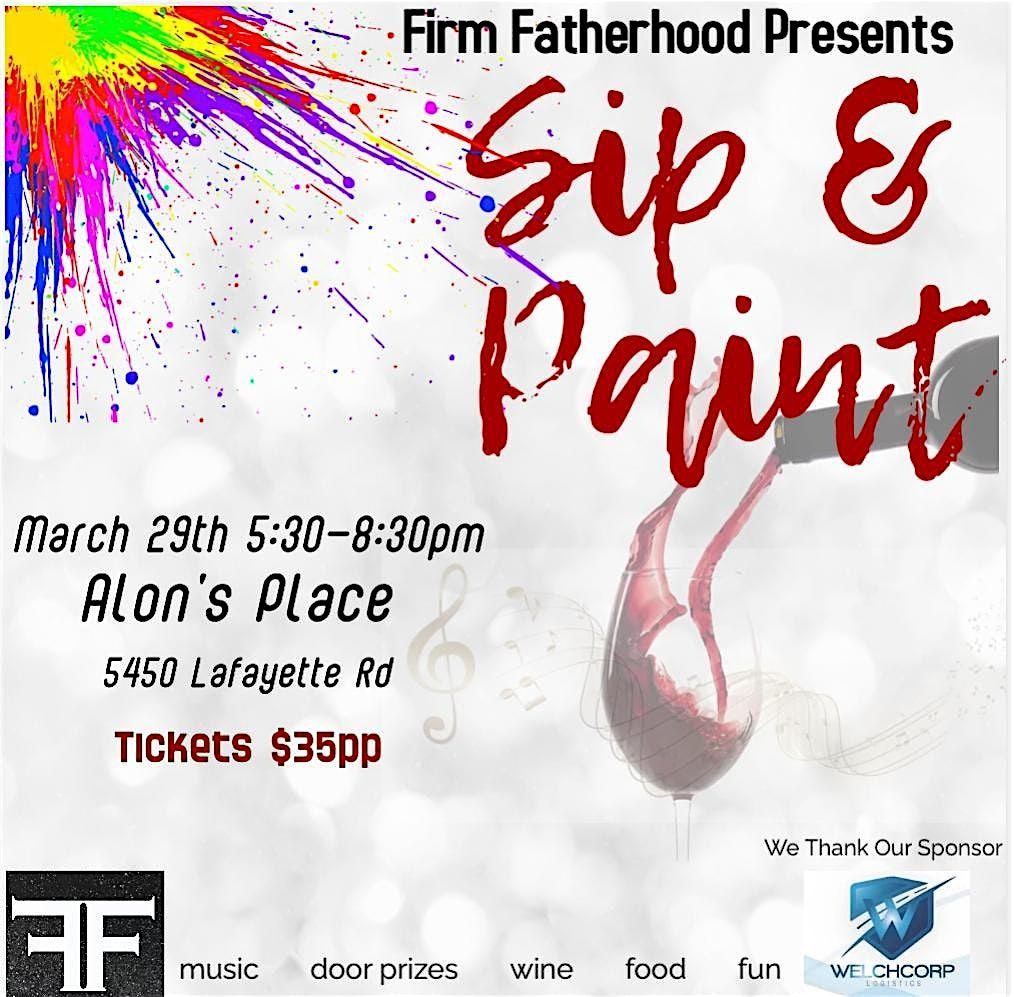 FirmFatherhood Sip And Paint