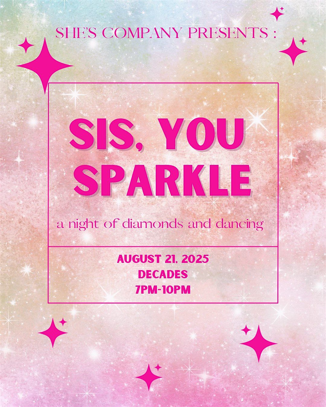 Sis, Let\u2019s Sparkle