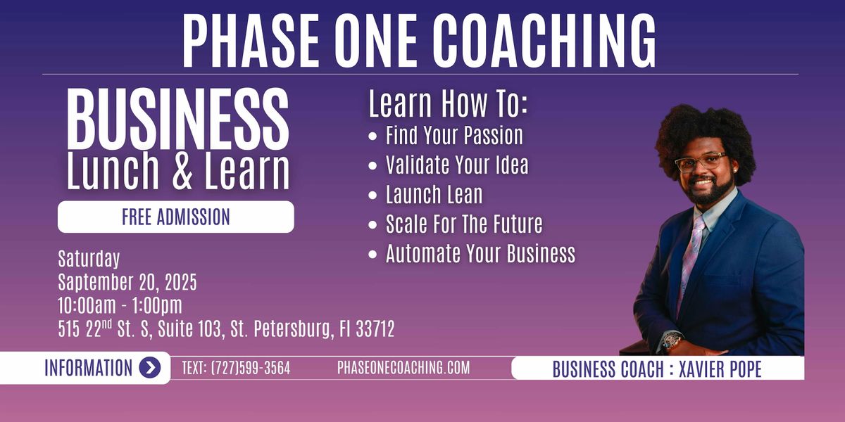 Free Business-Building Lunch and Learn