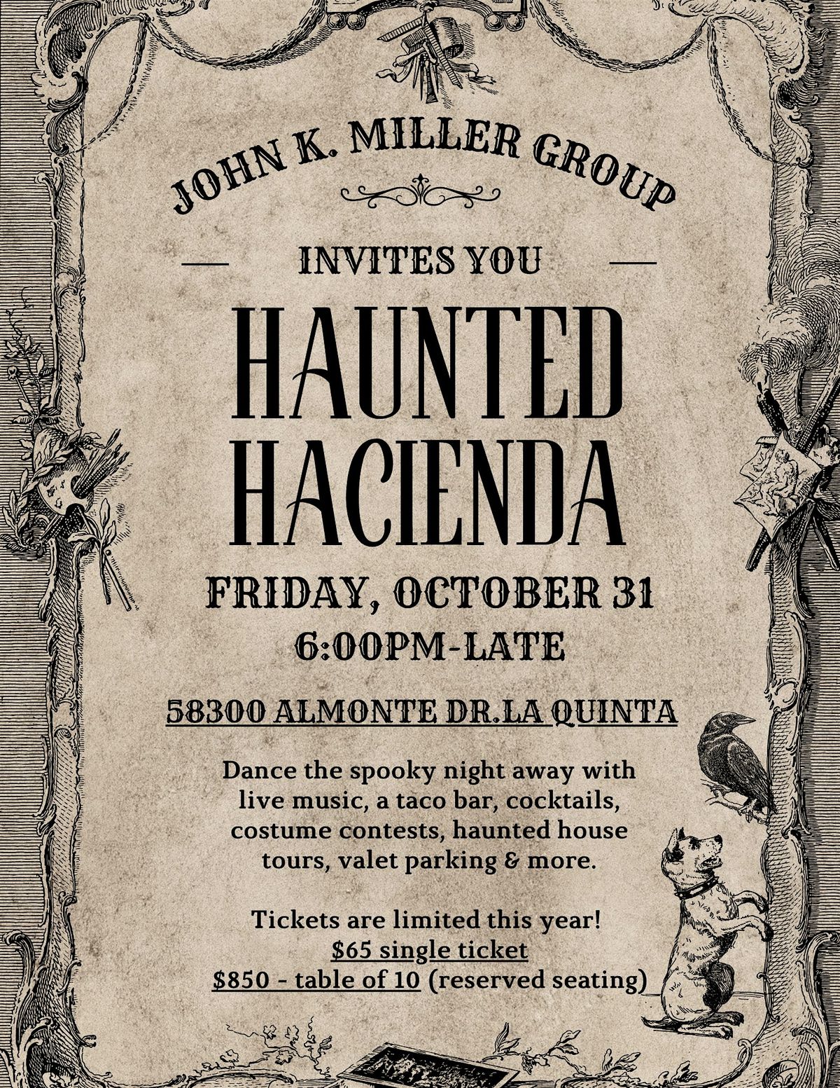 Haunted Hacienda - Halloween Party