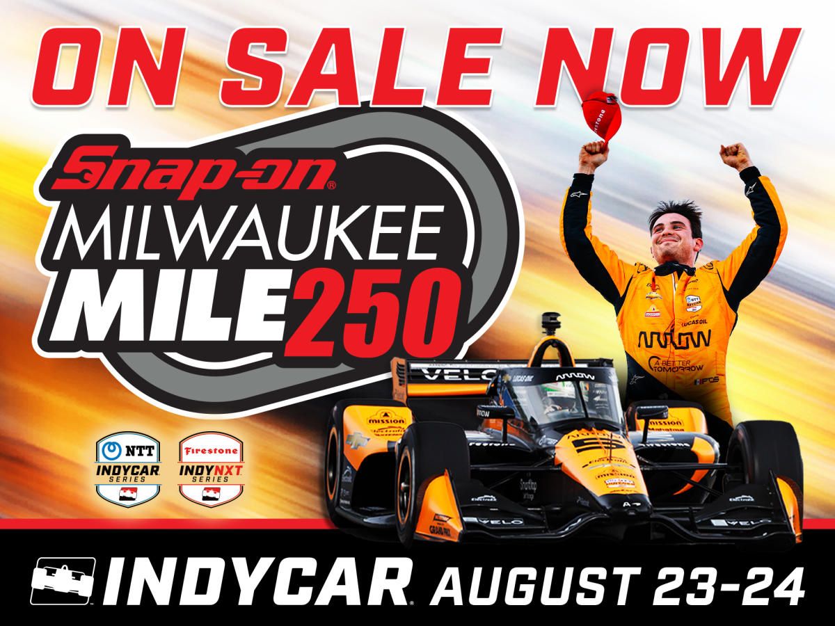 Snap On Milwaukee Mile IndyCar Series 250 at Wisconsin State Fair Park - Milwaukee Mile Raceway
