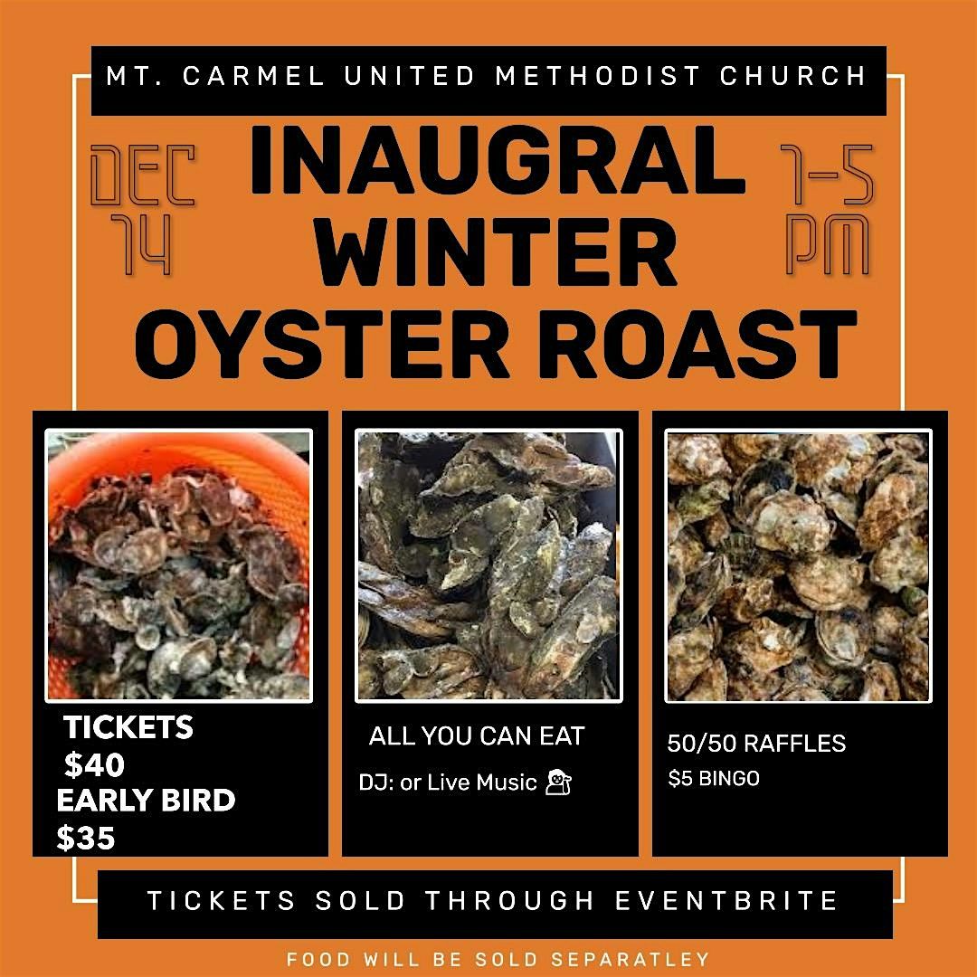 INAUGURAL WINTER OYSTER ROAST