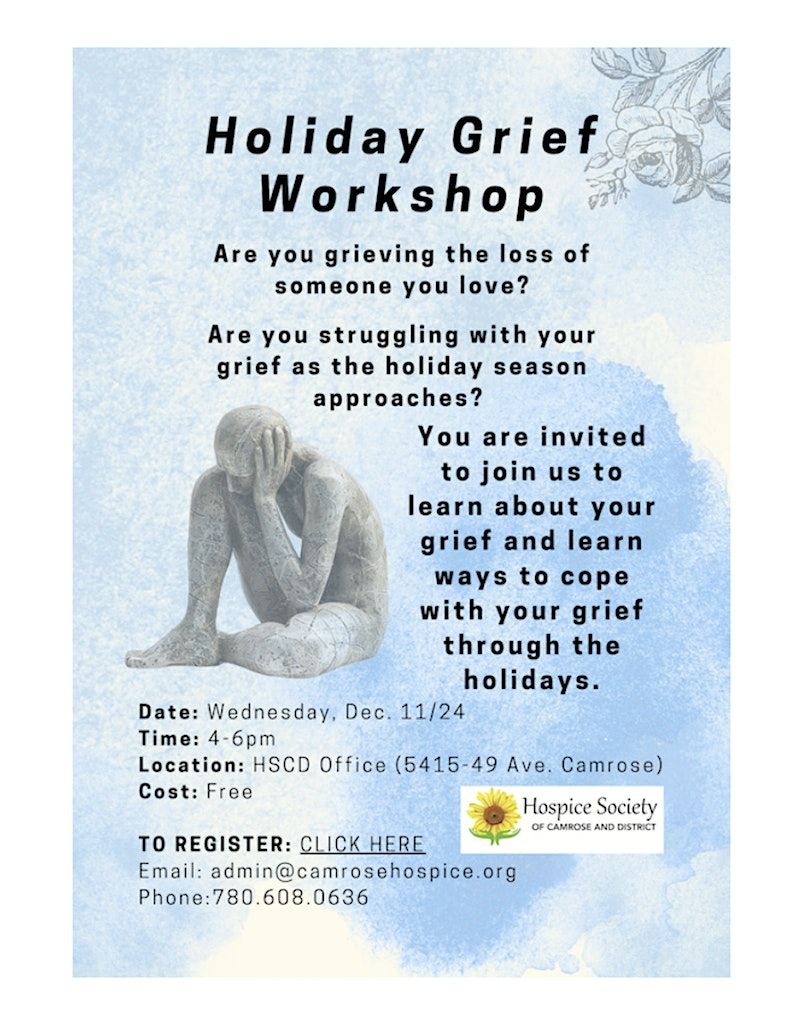 Holiday Grief Workshop