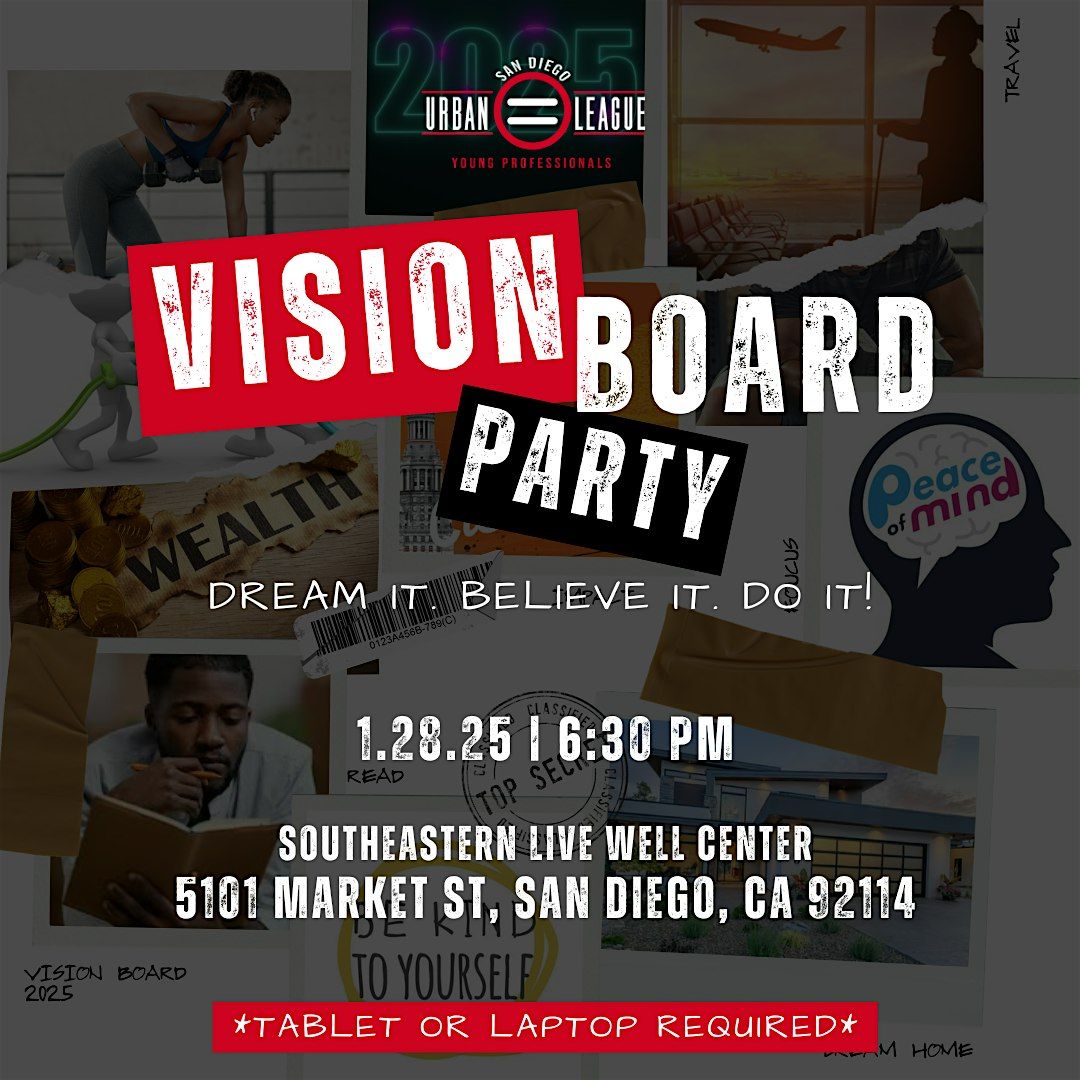 SDULYP Presents: Digital Vision Board Party