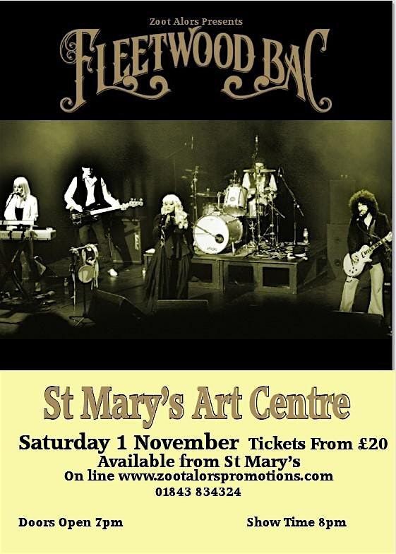 Fleetwood Bac   The Original Fleetwood Mac Tribute Show