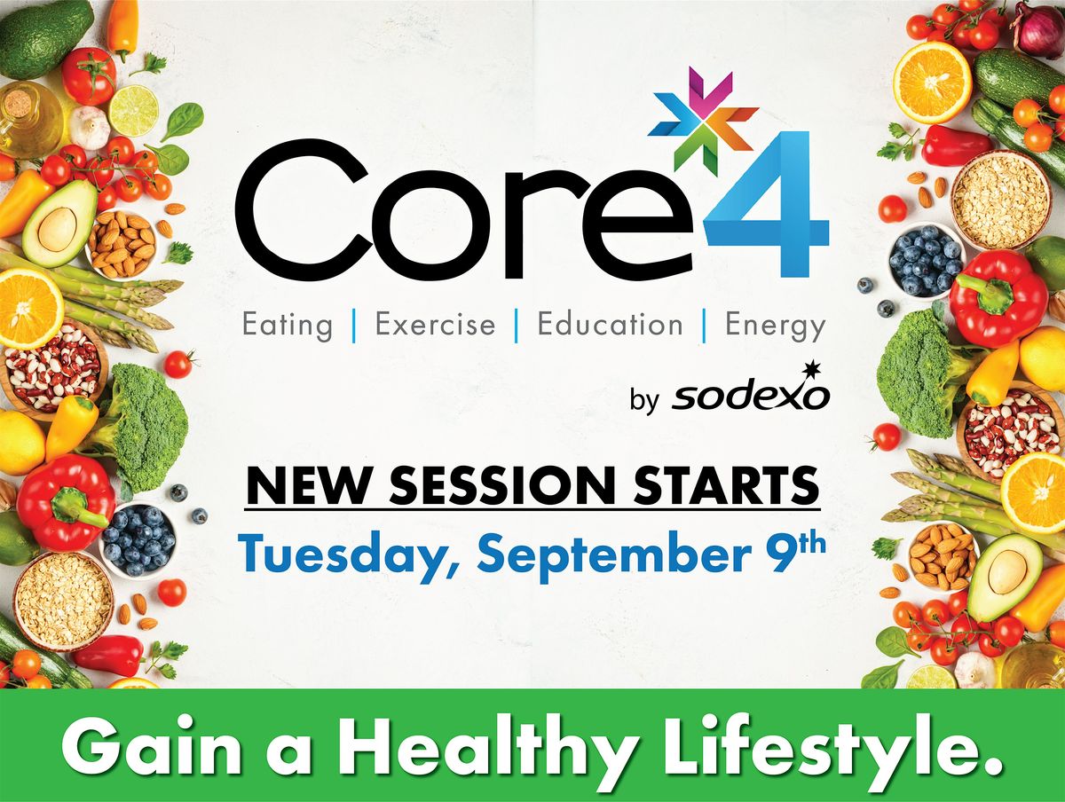 Fall 2025 Core4 Program by Sodexo