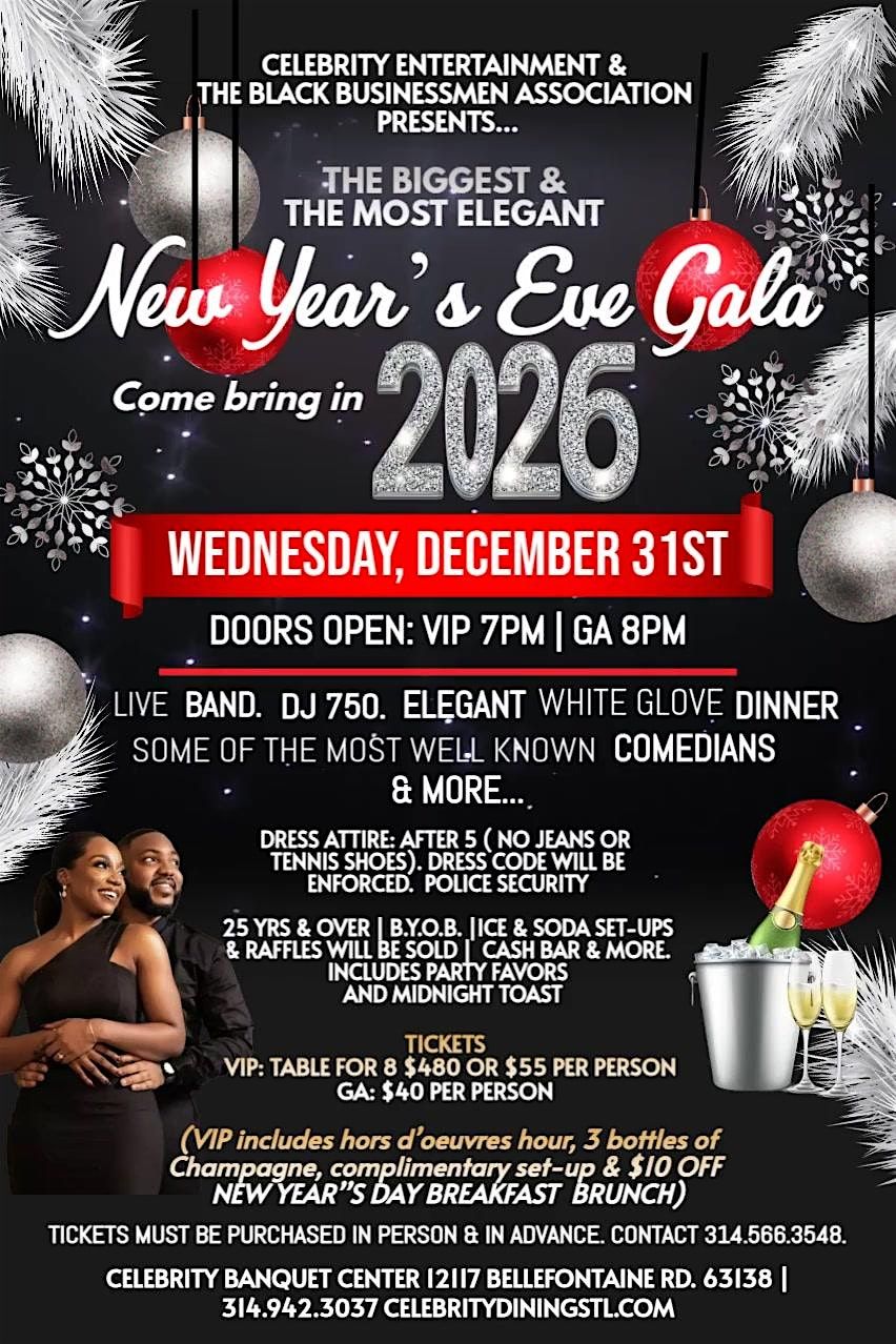 CELEBRITY ENTERTAINMENT\u2019S NEW YEAR\u2019S EVE GALA