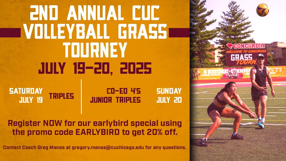 Concordia University Chicago - Summer Grass Volleyball & Pickleball Tournaments