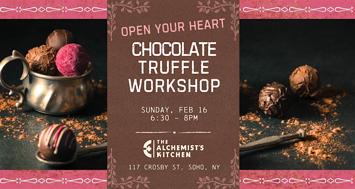 Chocolate Truffle Workshop with Anima Mundi