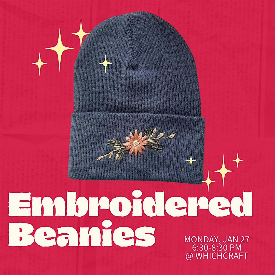 Embroidered Beanies