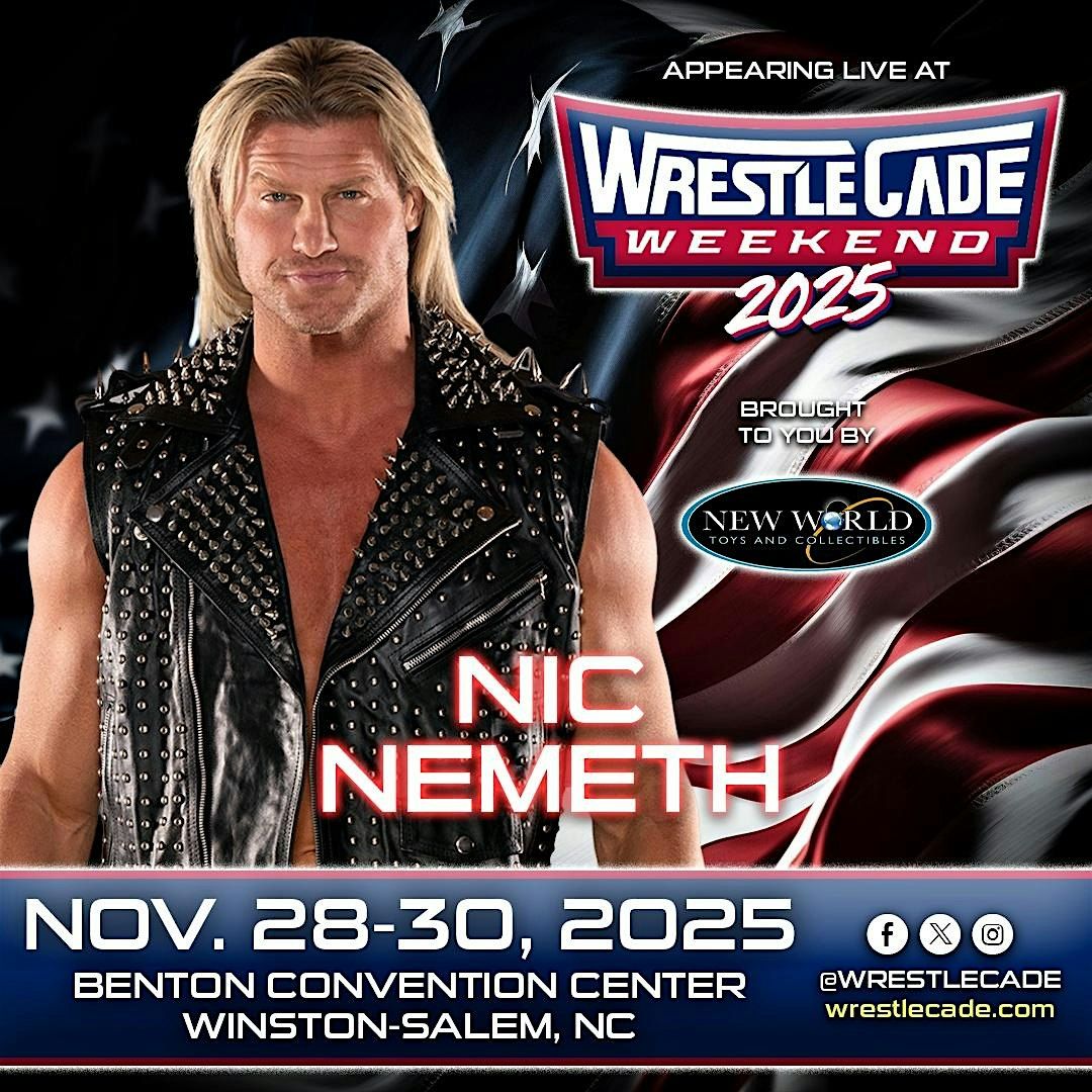 Meet Wrestling Superstar Nic Nemeth FKA Dolph Ziggler - Live at Wrestlecade