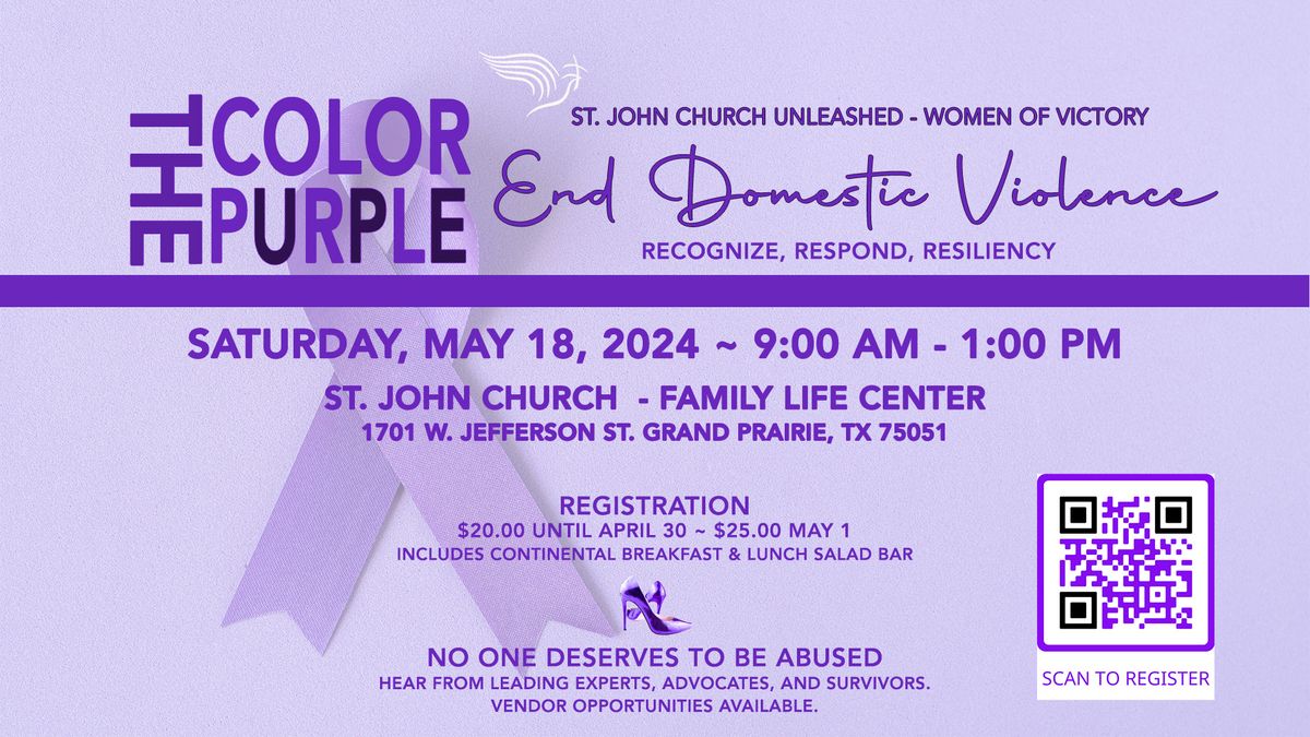 The Color Purple: End Domestic Violence