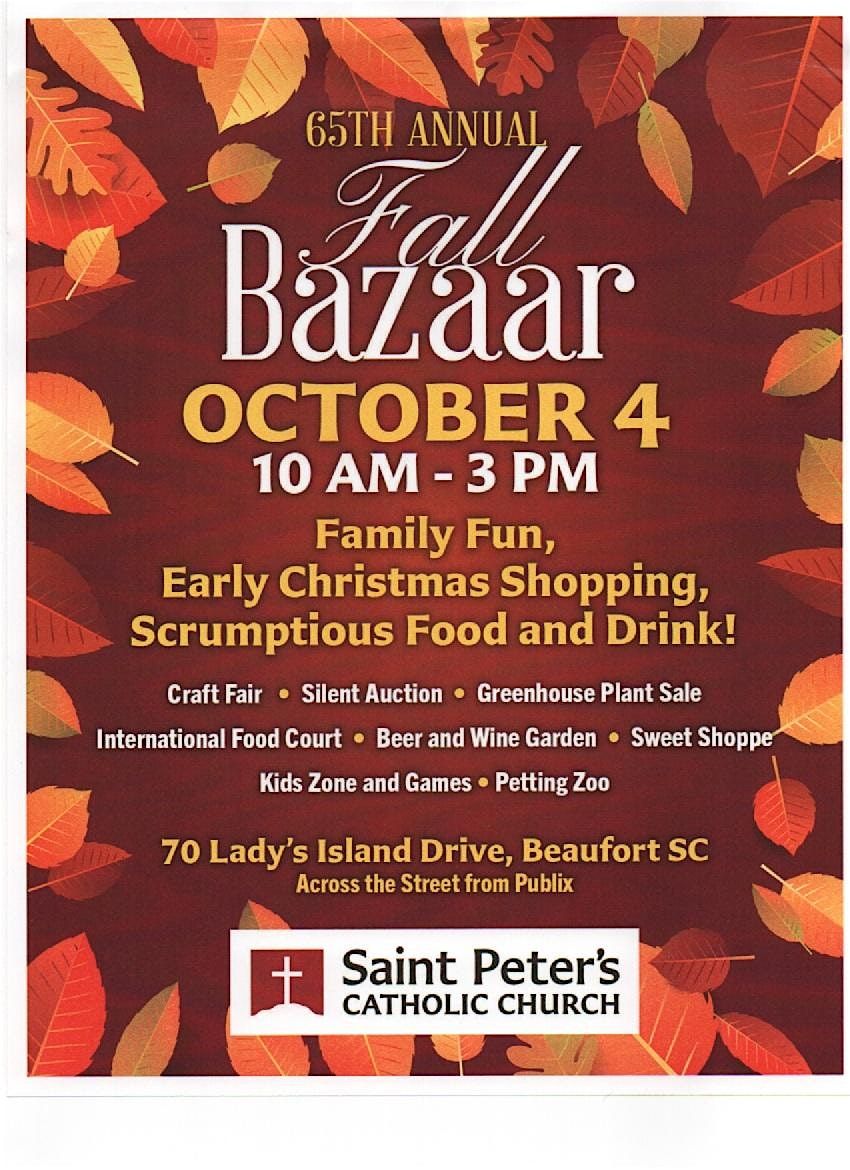 Saint Peter's 65th Annual Fall Bazaar