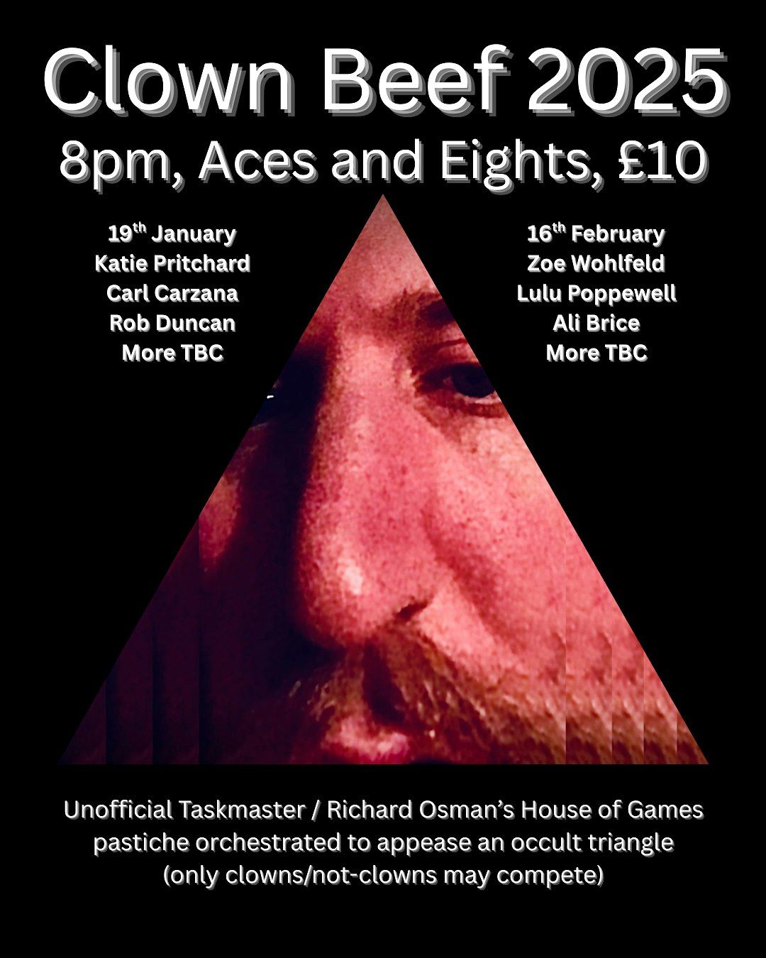 Clown Beef Comedy Show 19th January 2026