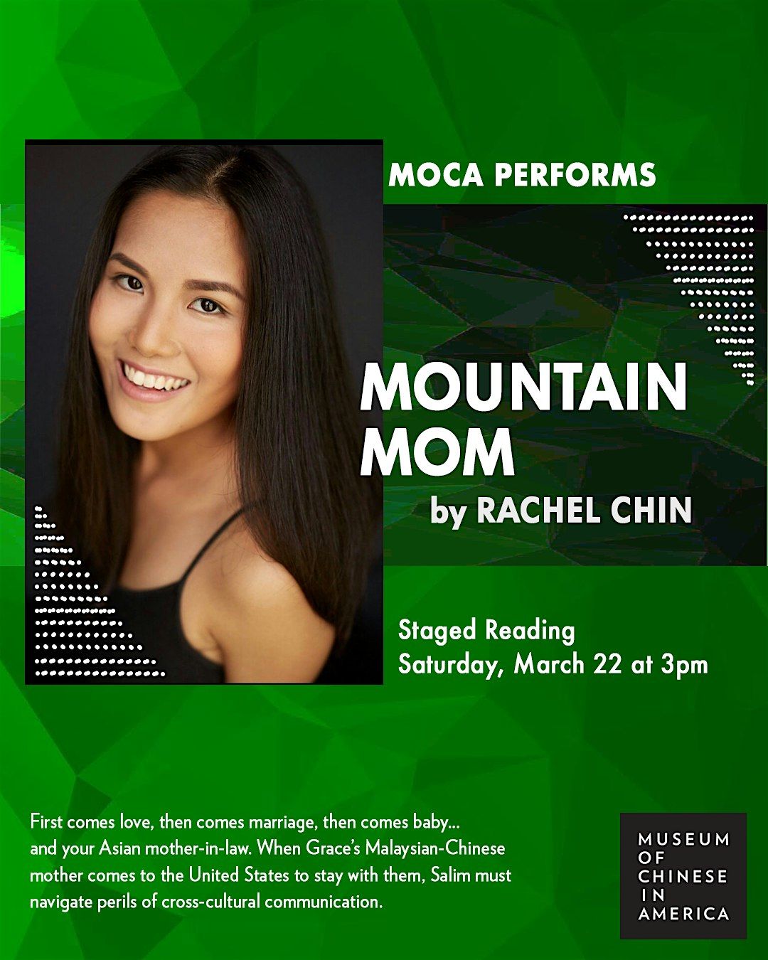 MOCA PERFORMS - Mountain Mom, a staged reading