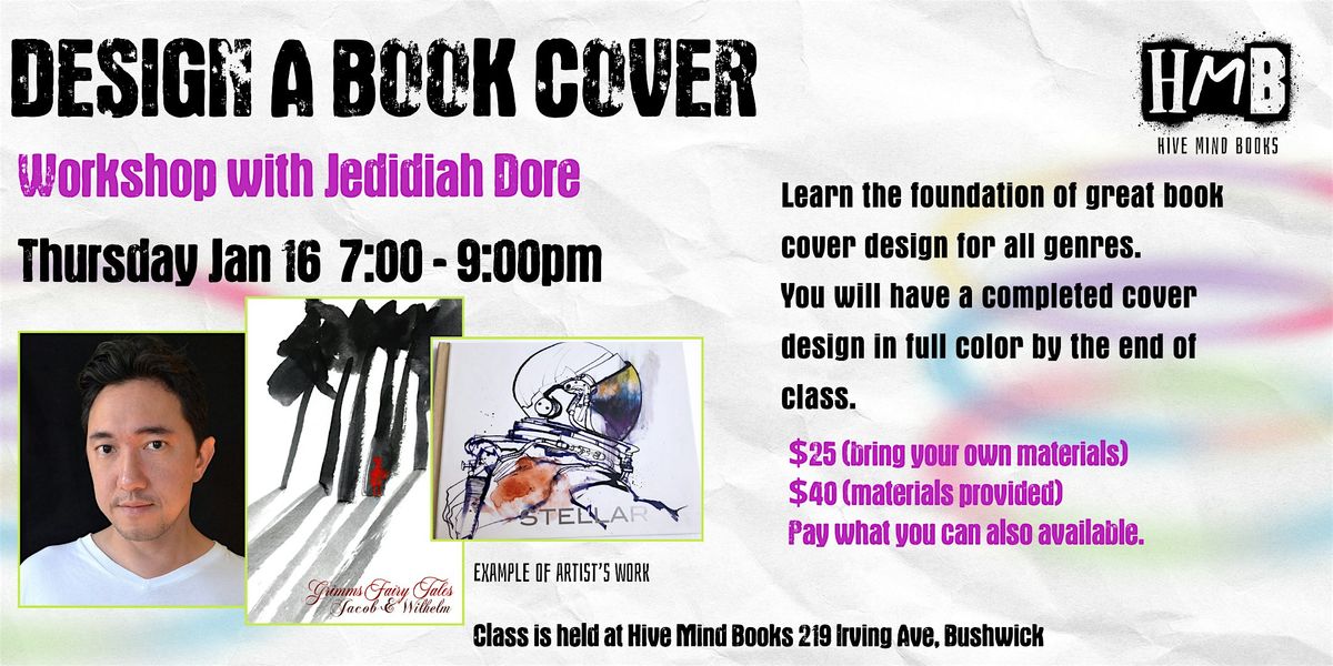 Design A Book Cover with Jedidiah Dore