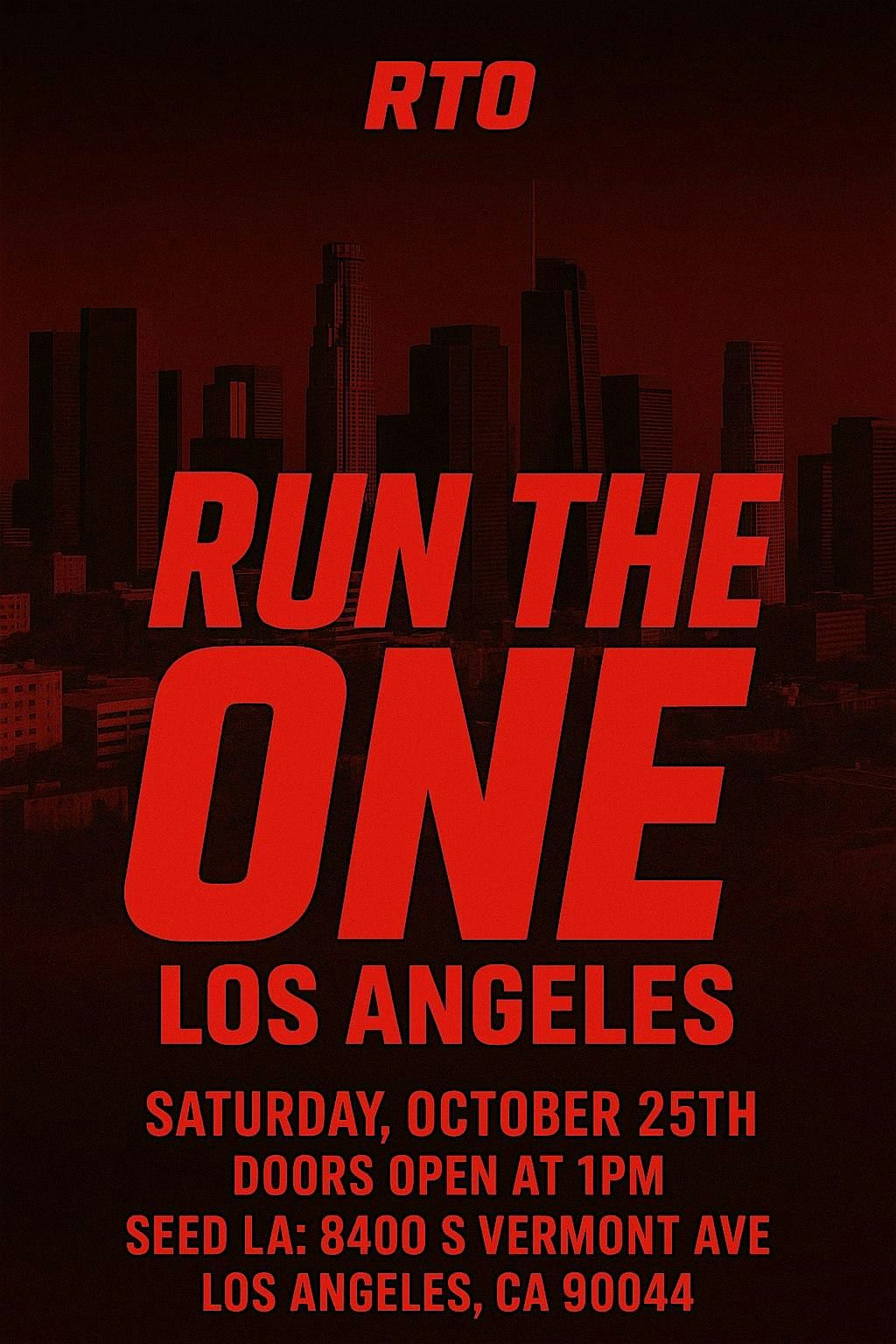 Run The One Basketball: Los Angeles