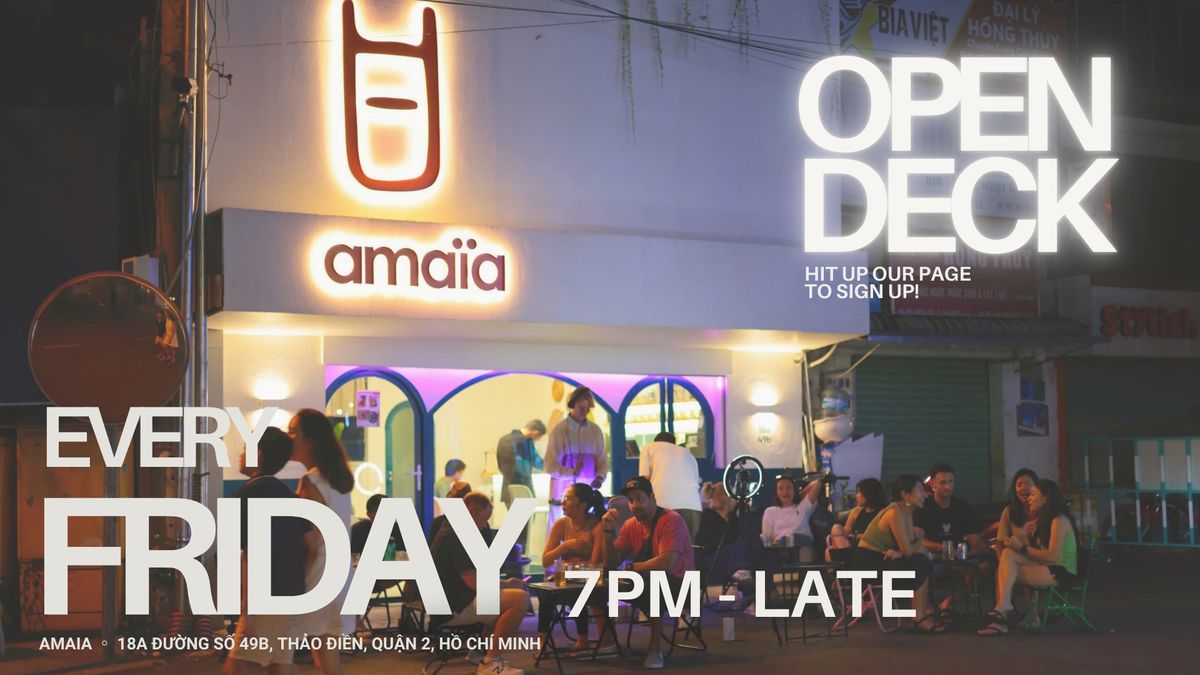 Open Deck at Amaia