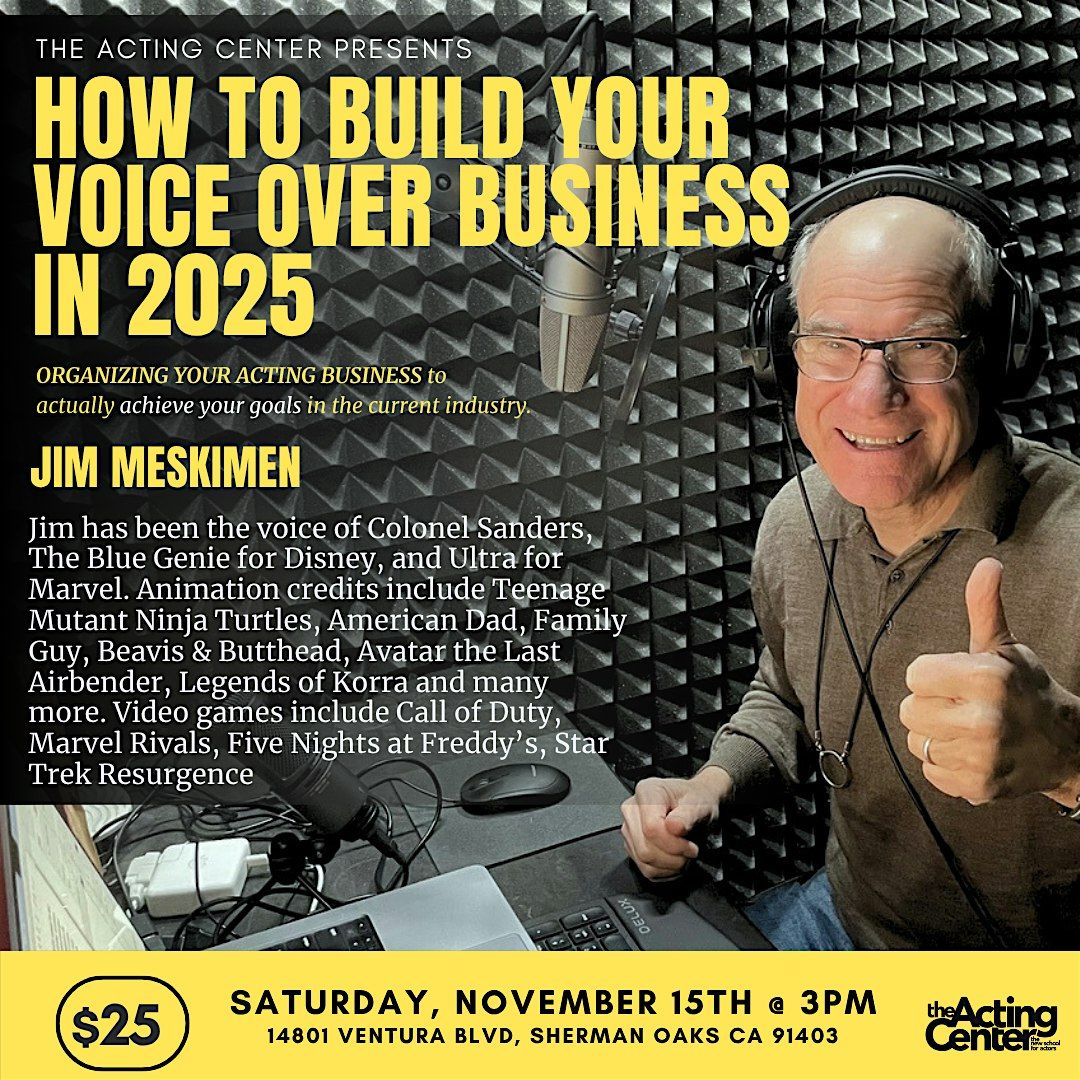 Voice Over Seminar!