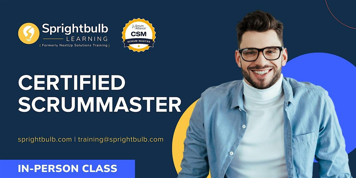 Certified ScrumMaster (CSM) Training in Arlington, VA
