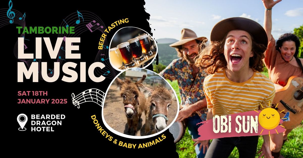 OBISUN LIVE! Family Fun Day Out in Tamborine, Meet Alpacas and Donkeys! All Day Dining from 8am