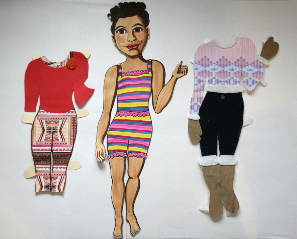 Paper Dolls and Identity Play with 2025 Resident Artist Jocelyn Salaz