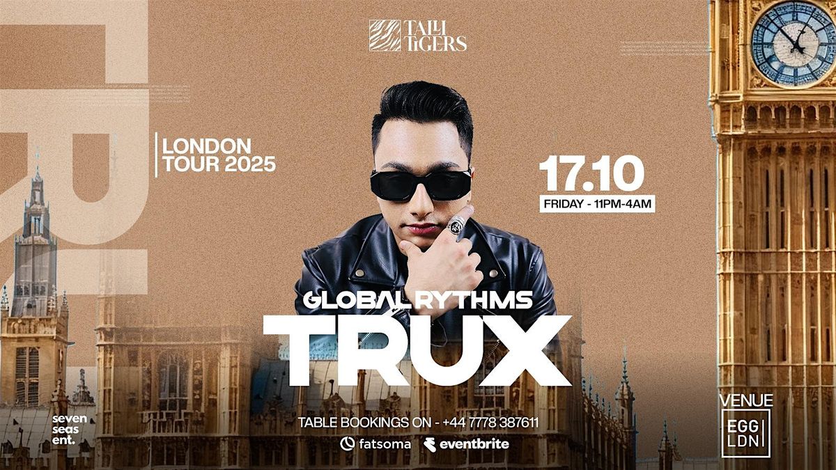 TRUX- The Global Rhythms - Ultimate Bollywood Party London