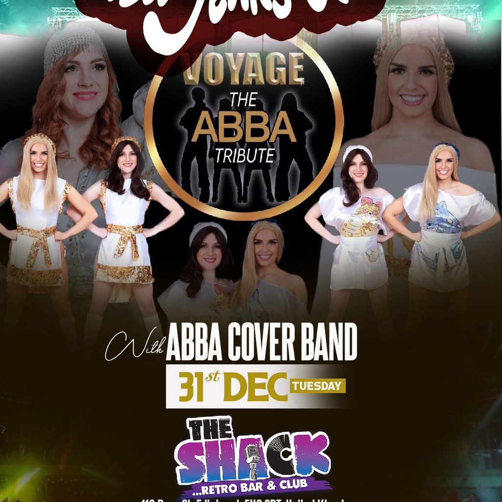 Live ABBA cover band, karaoke and retro music NYE party