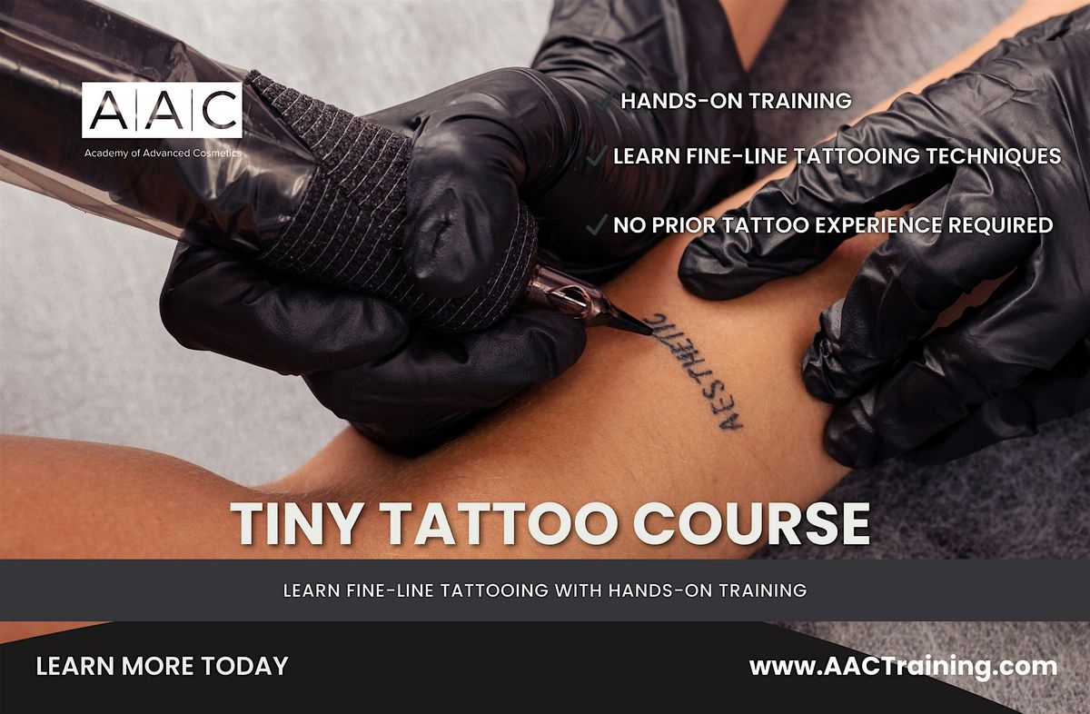 Tiny Tattoo Training Course \u2013 Learn the Art of Fine-Line Tattoos!