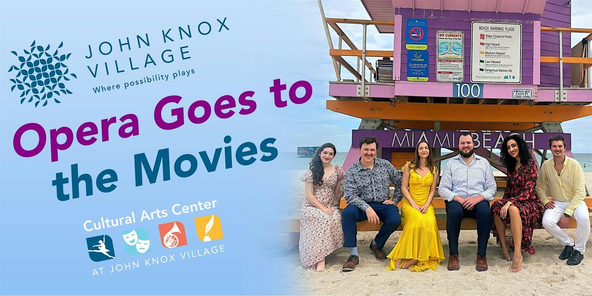 Florida Grand Opera's Studio Artists present Opera Goes to the Movies