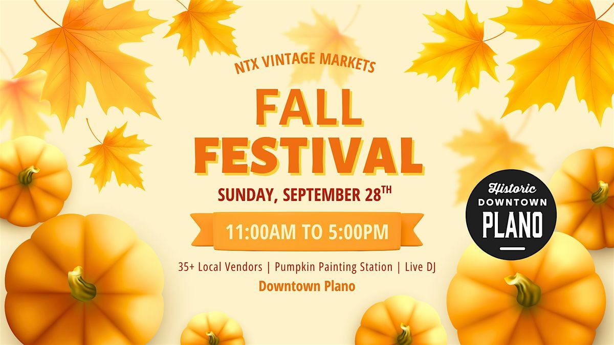 Downtown Plano Fall Festival