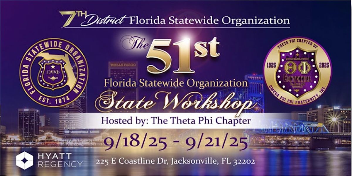 51st Florida Statewide Organization (OPP) State Workshop Vendor
