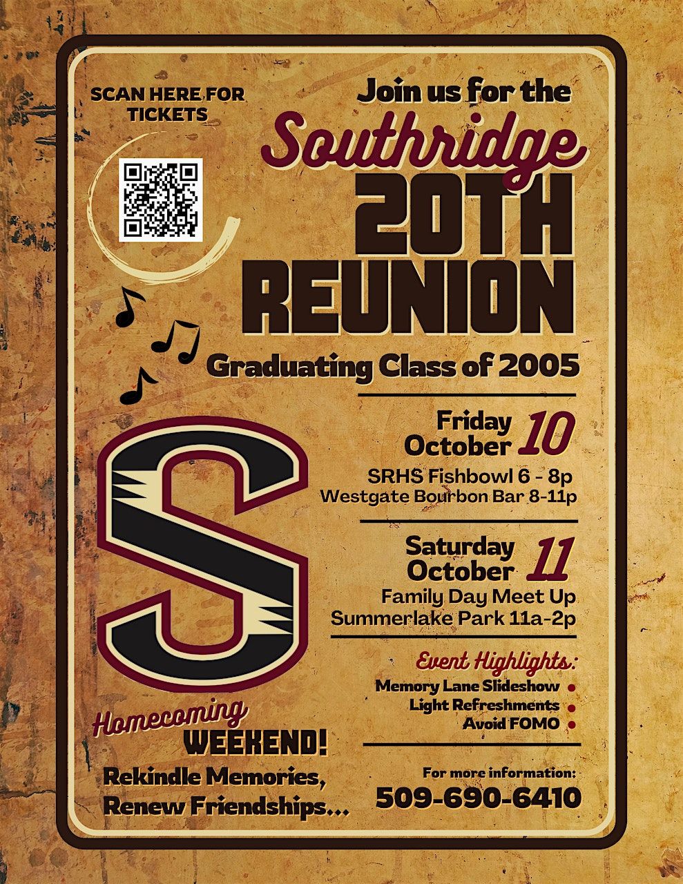 Southridge 20th High School Reunion!