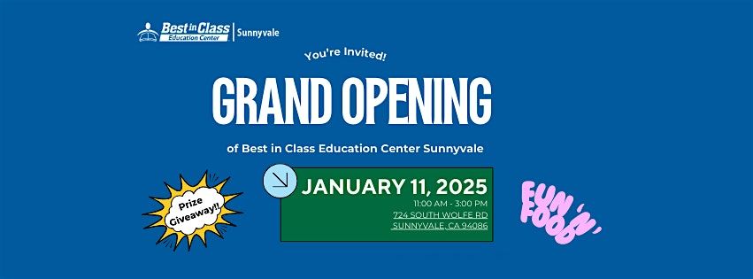 Best in Class Education Center - Grand Opening