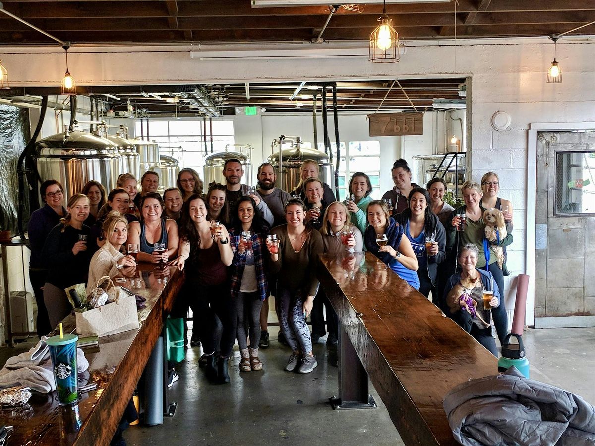 Beer + Yoga at Crucible Brewing