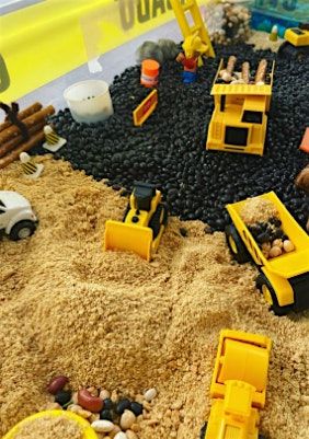 Dabblers Sensory Art Class (Construction\/Vehicles)