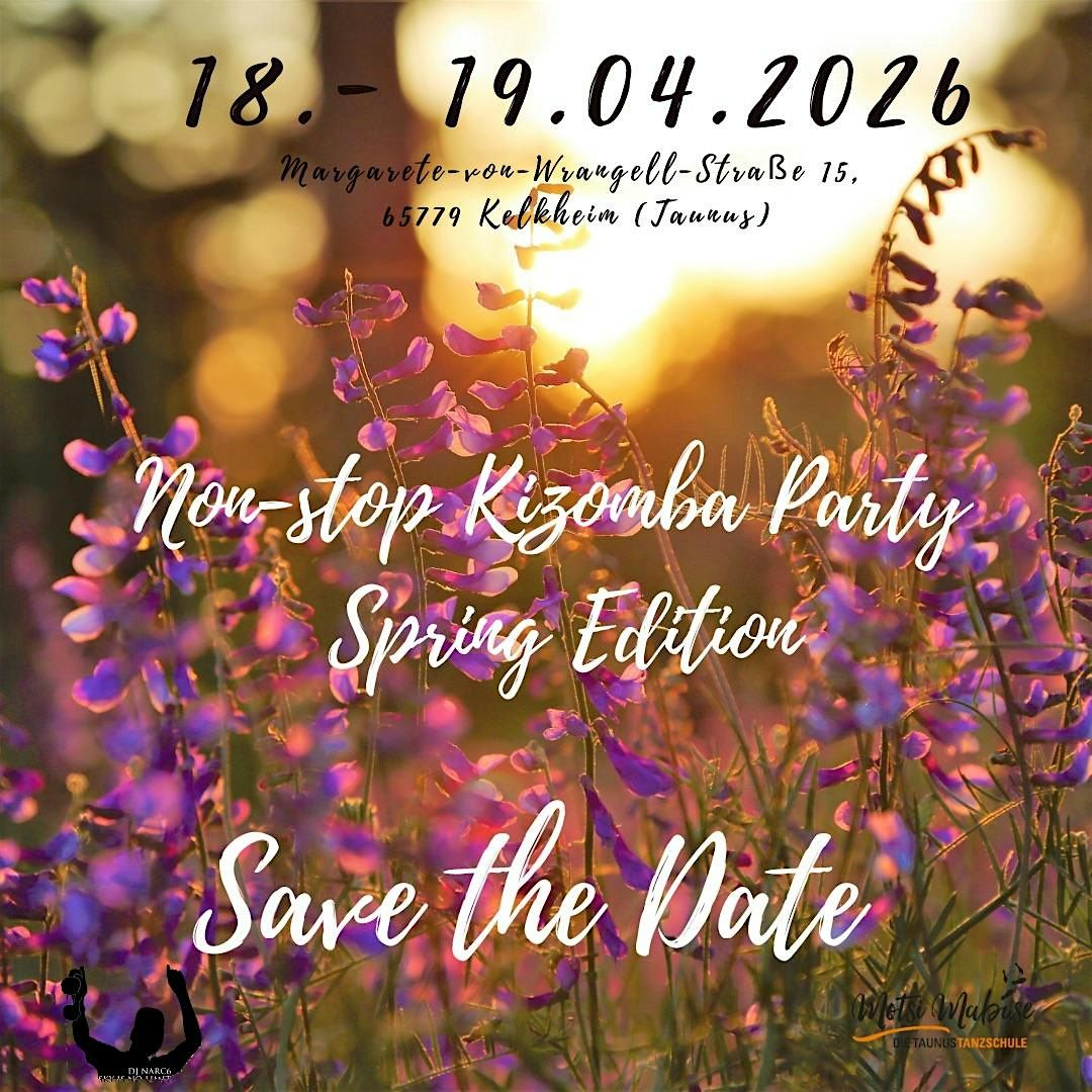 Non-stop Kizomba Party \u2013 Spring Edition!