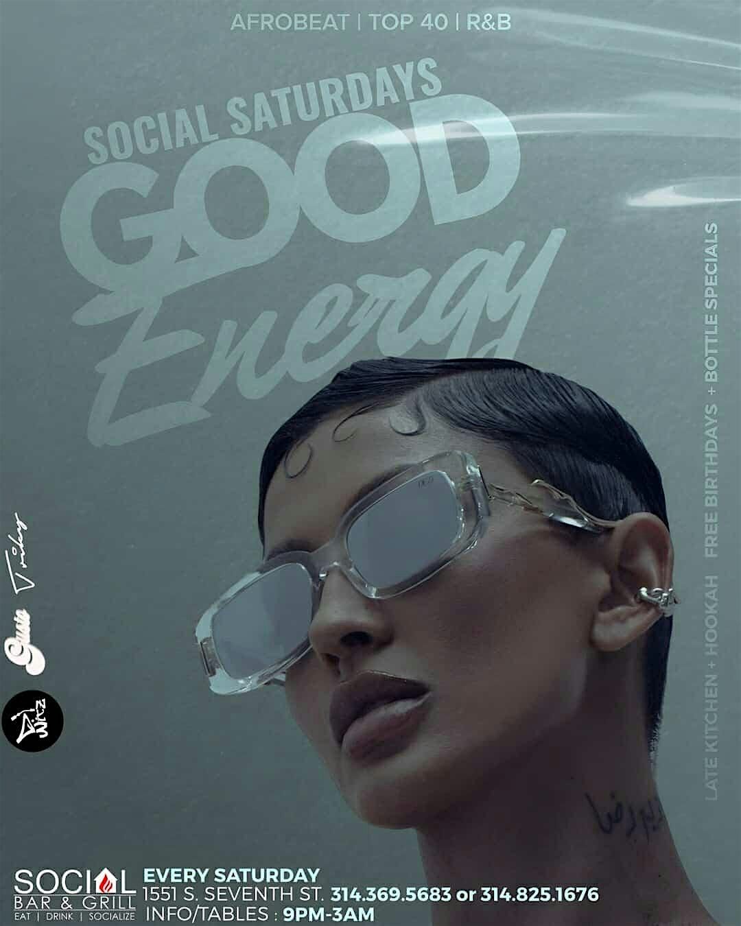 SOCIAL SATURDAYS | GOOD ENERGY