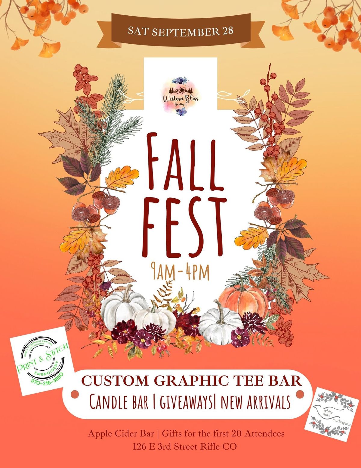 FALL FEST AT WESTERN BLISS \ud83c\udf42\ud83c\udf43