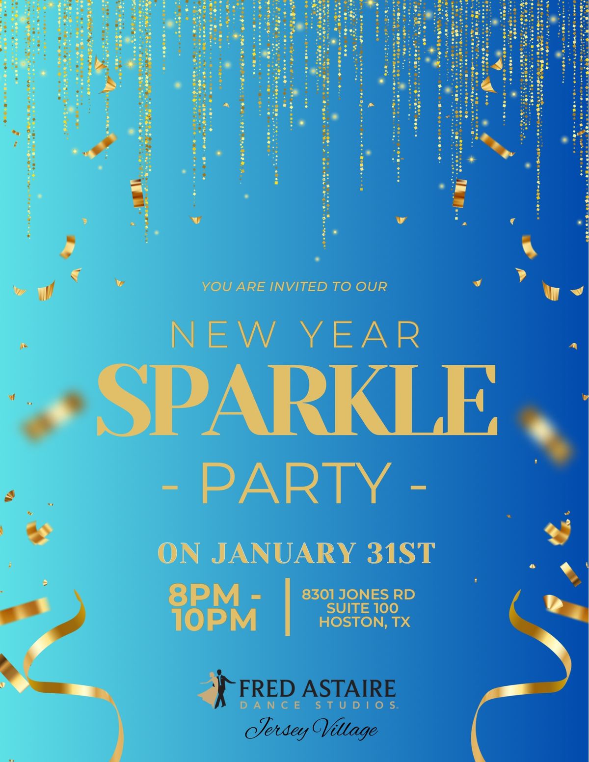 New Year Sparkle Dance Party