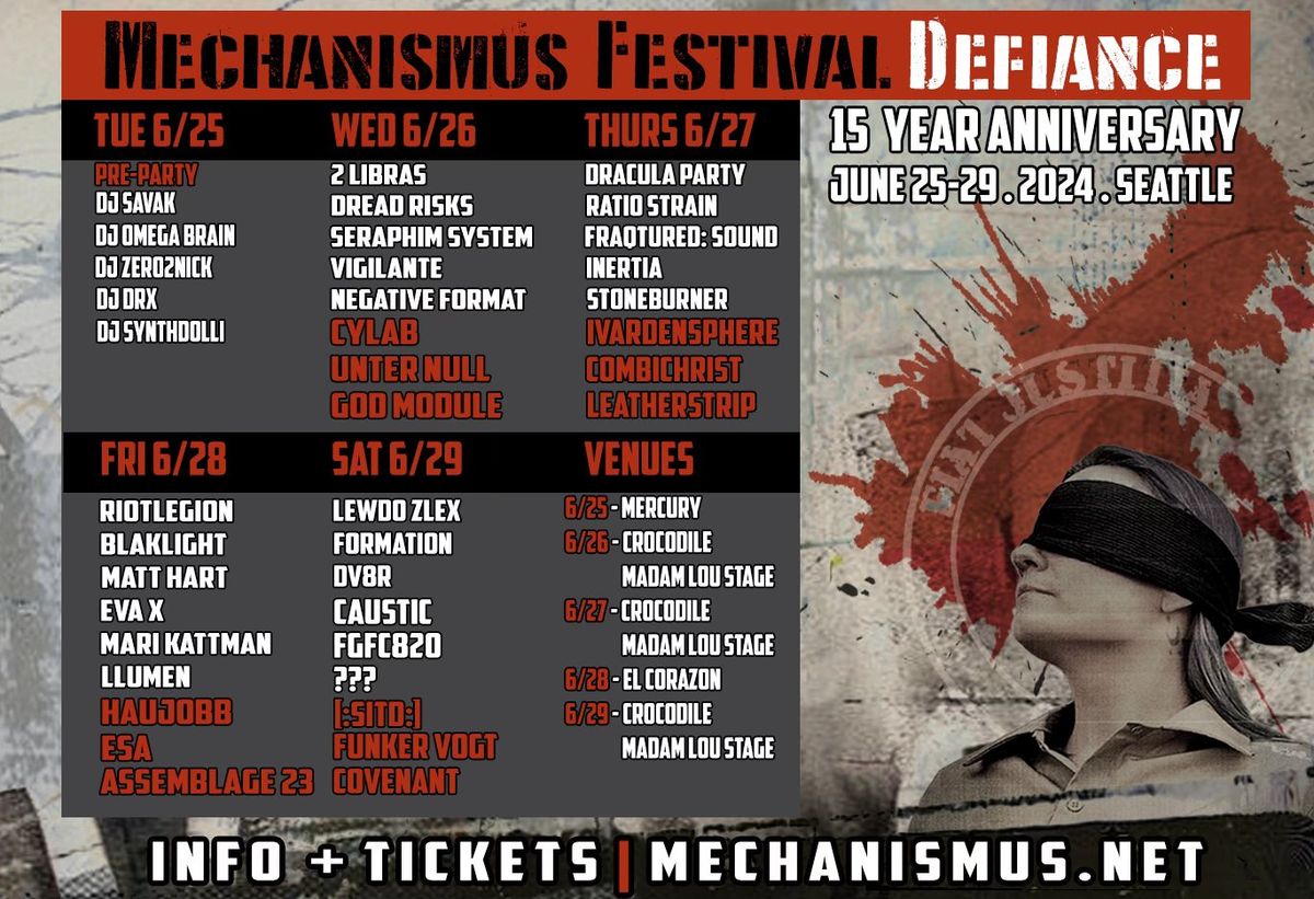 Mechanismus Festival: Defiance