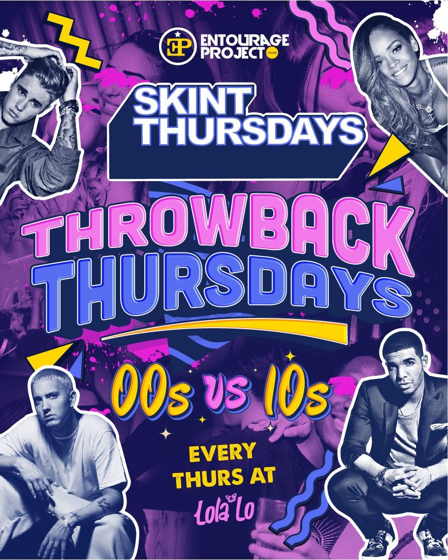 Skint Thursday - Throwback Thursday\ud83e\udea9\ud83d\udd7a\ud83c\udffb