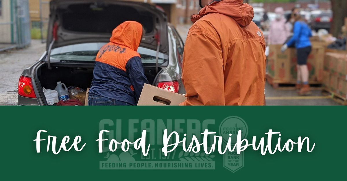 \ud83e\udd66\ud83c\udf4e Warren - Gleaners DRIVE-THRU FREE FOOD DISTRIBUTION at the Warren Woods Food Pantry