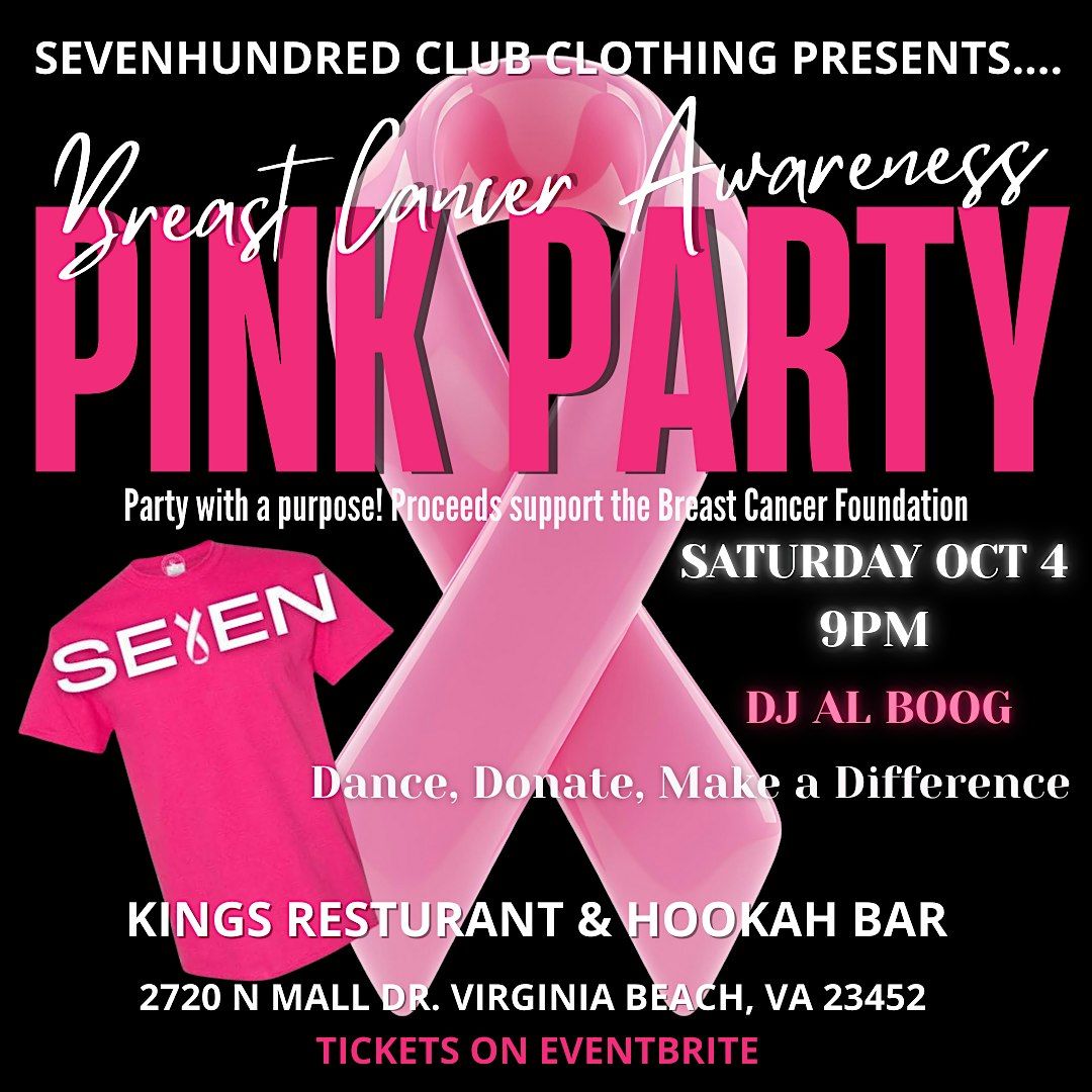 Breast Cancer Awareness Pink Party