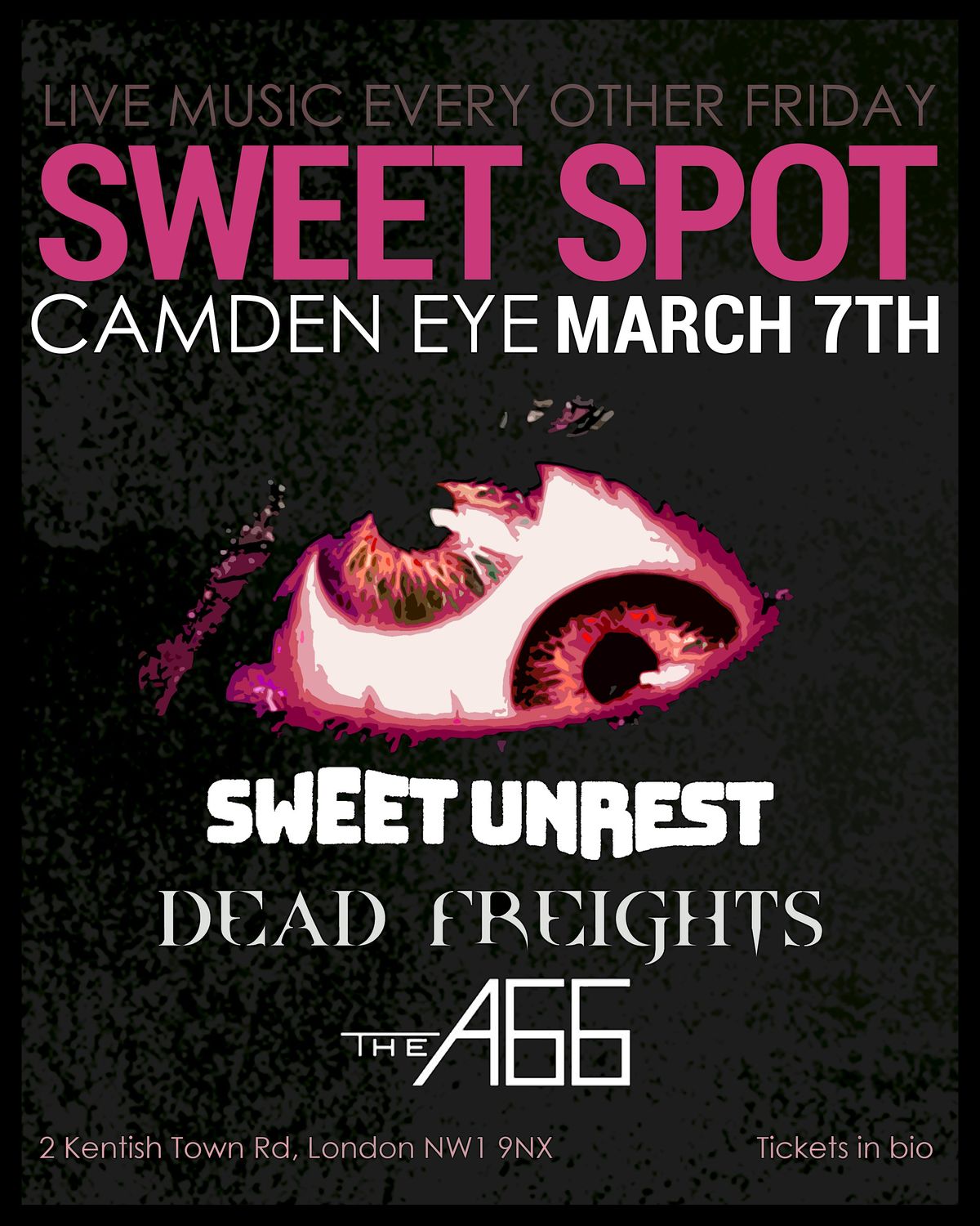 Sweet Spot at the Camden Eye 7th March