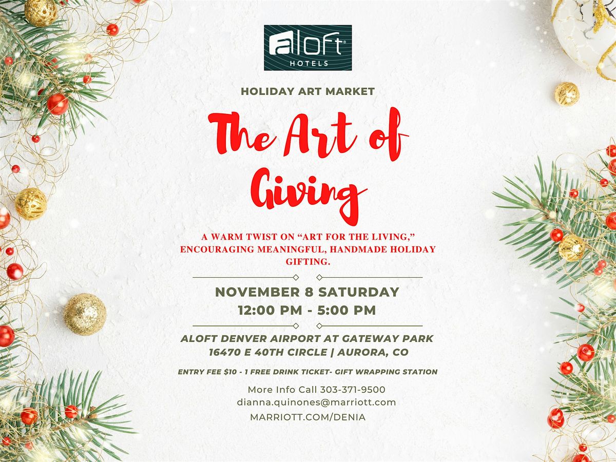 THE ART OF GIVING
