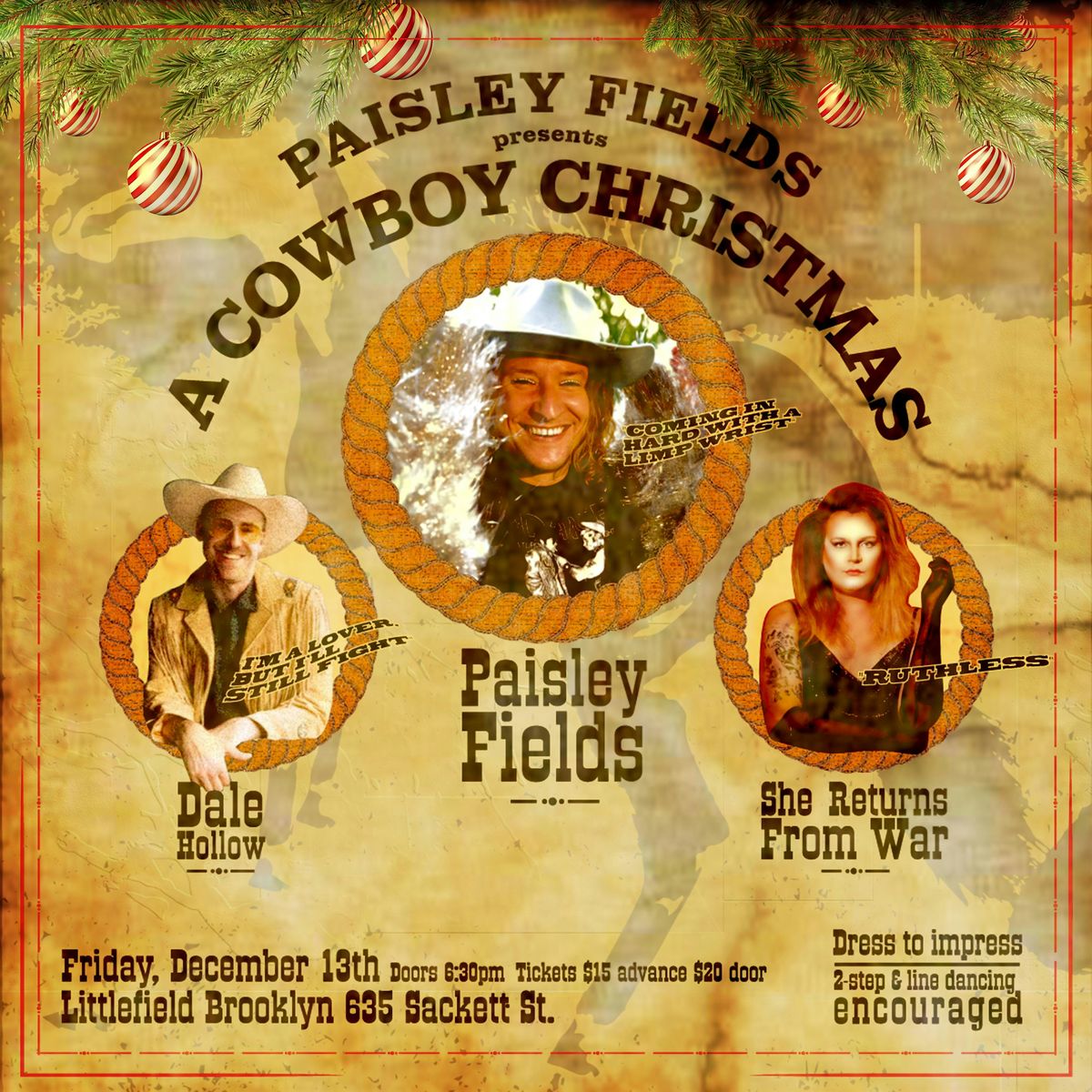 Paisley Fields Presents: A Cowboy Christmas